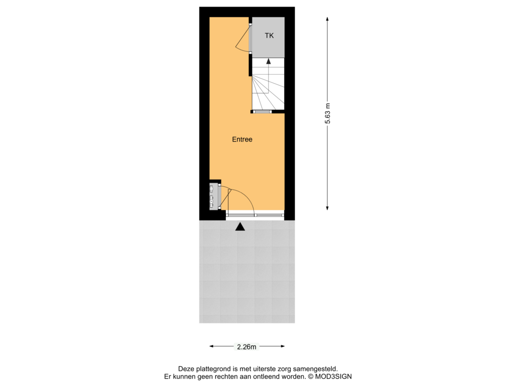 Bekijk plattegrond van Begane Grond van Jan van Goyenstraat 28-A