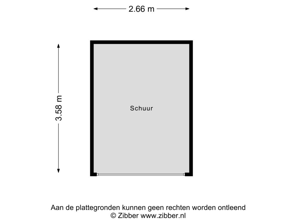 Bekijk plattegrond van Schuur van Stationsplein 2