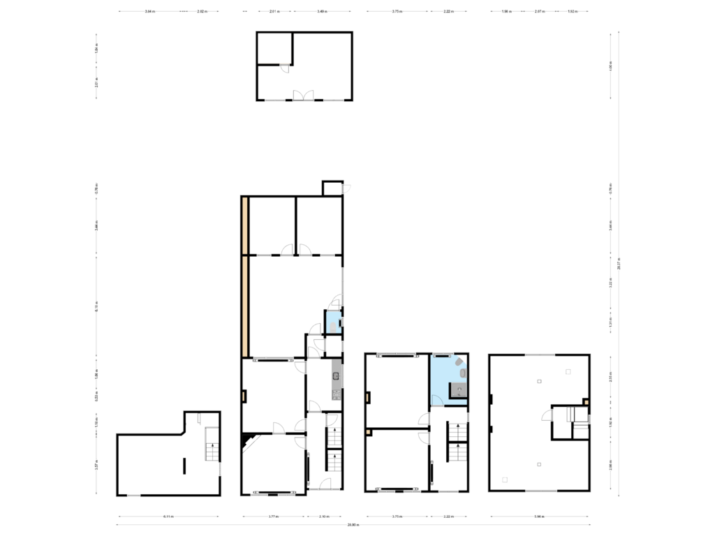 Bekijk plattegrond van First floor (copy) van Grijzegrubben 44