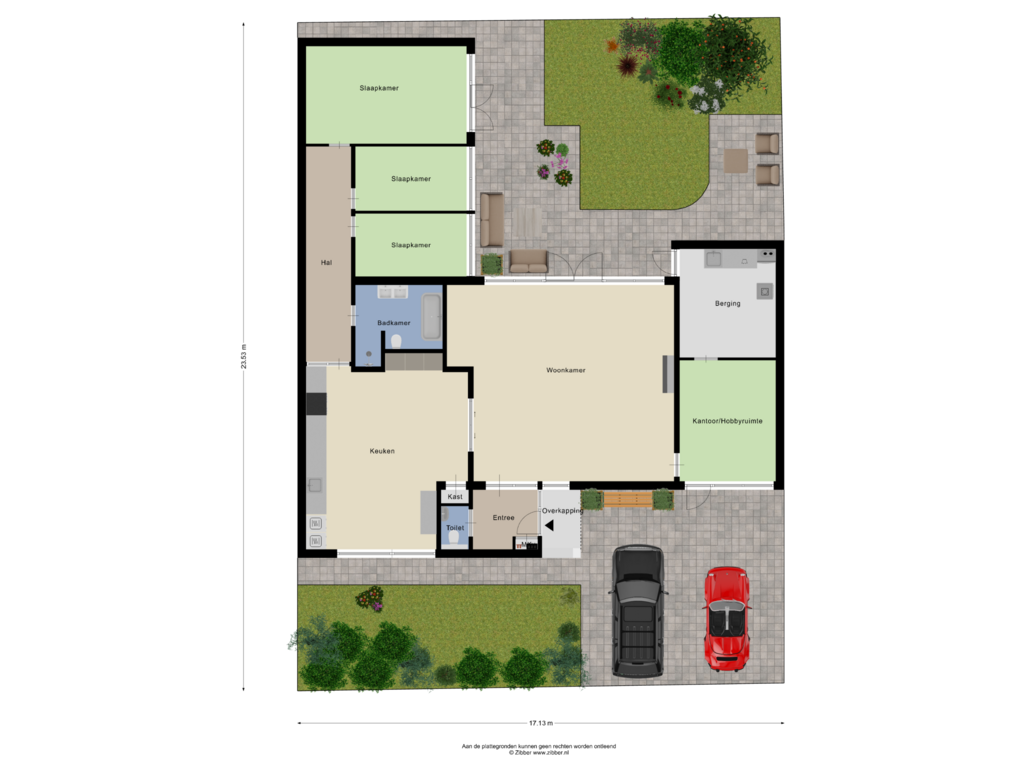 Bekijk plattegrond van Begane Grond Tuin van Aalsburg 2628