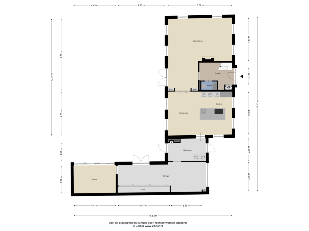 Bekijk plattegrond van Begane grond van Tabaksveld 9