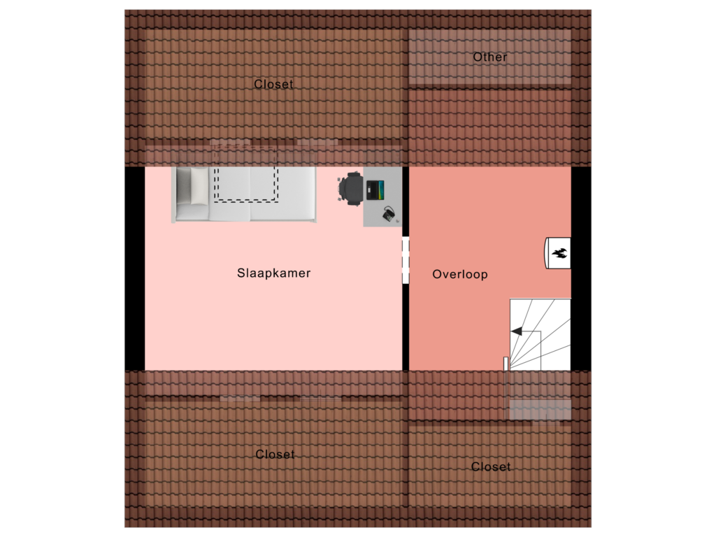 Bekijk plattegrond van floor 2 van J.F. de Millianostraat 37