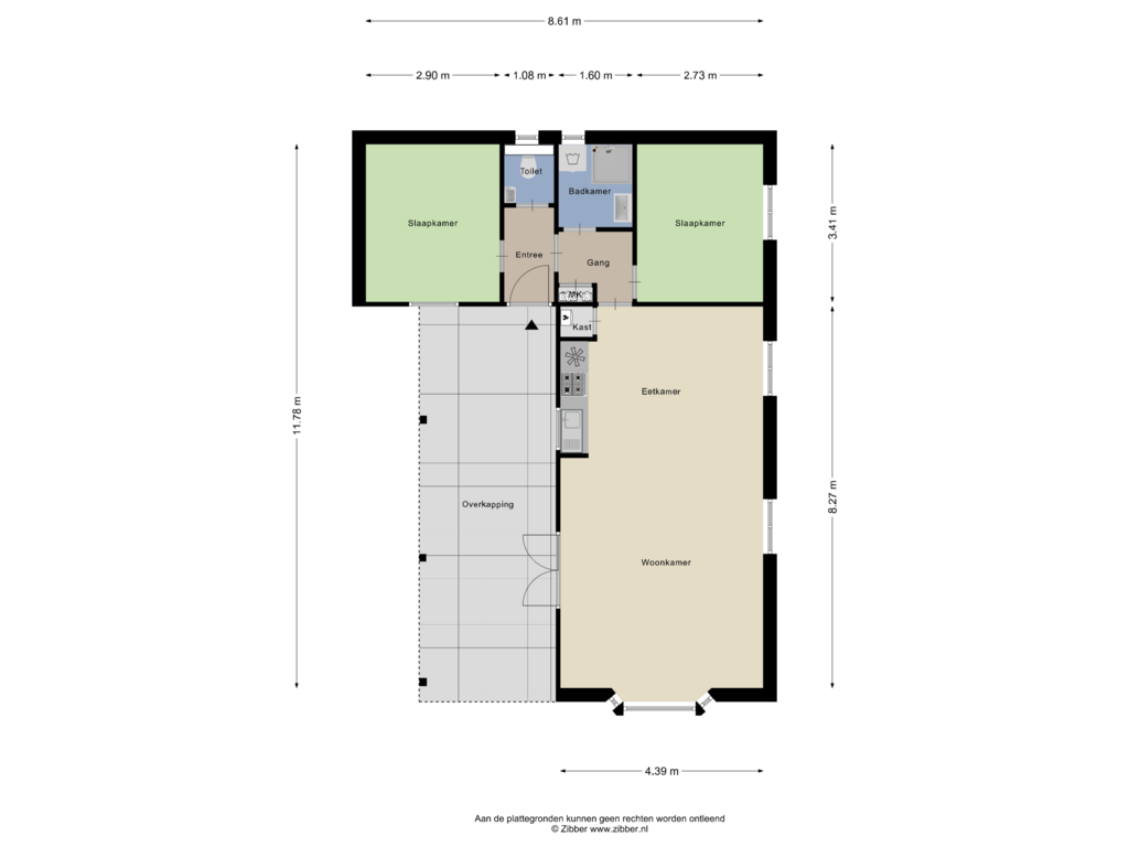 Bekijk plattegrond van Begane Grond van Steenbakkersweg 5-204