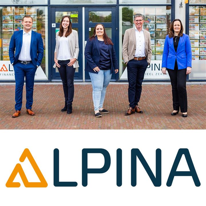 Alpina Leiden (voorheen De Leeuw Makelaardij) logo