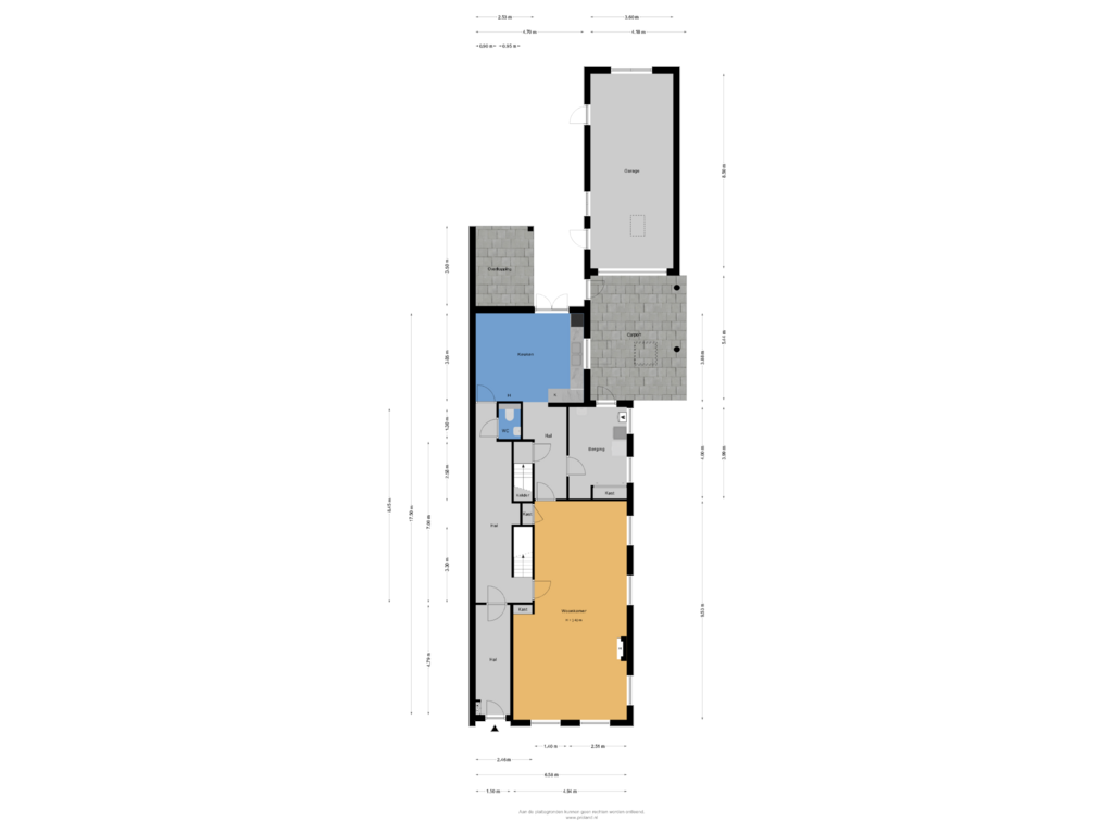 Bekijk plattegrond van Begane Grond van Brinkstraat 17