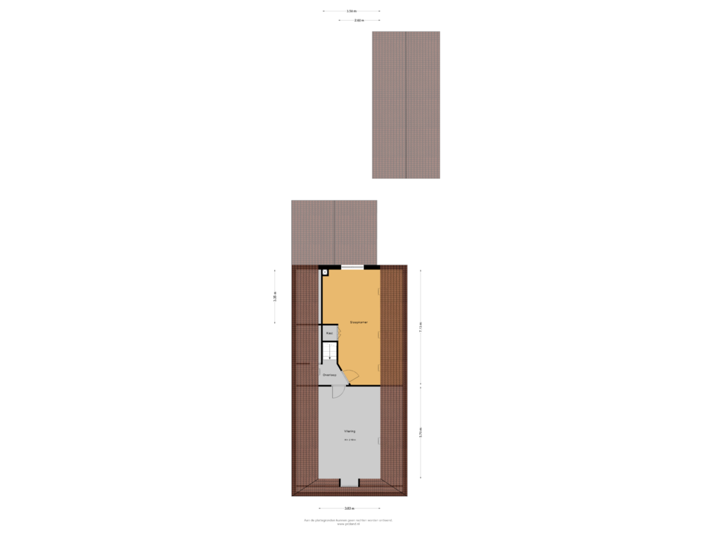 Bekijk plattegrond van 2e Verdieping van Brinkstraat 17