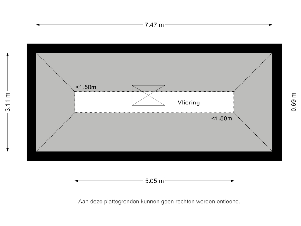 Bekijk plattegrond van Vliering van Klompven 12