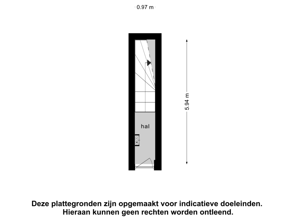 Bekijk plattegrond van Begane grond van Van Aerssenstraat 77