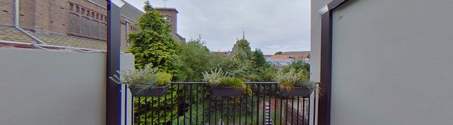 View 360° photo of Dakterras of Latijnse Schoolstraat 22