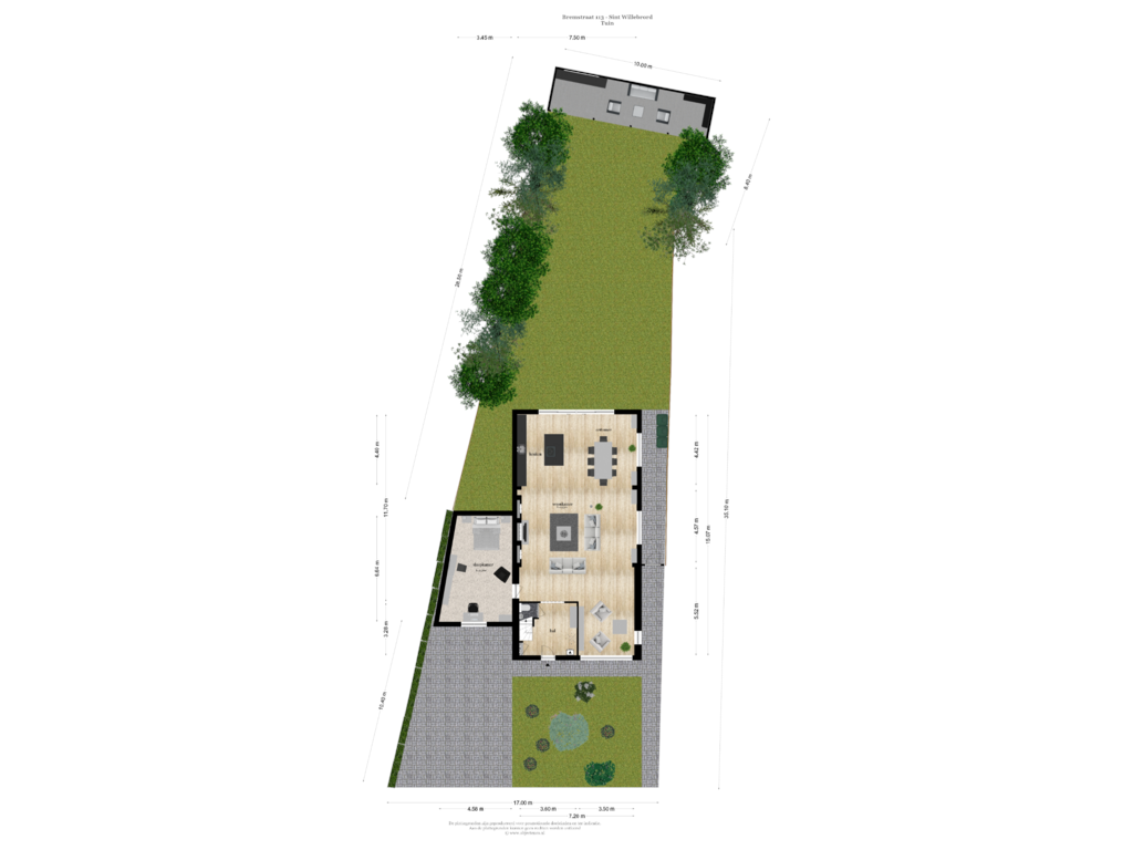 Bekijk plattegrond van Tuin van Bremstraat 113