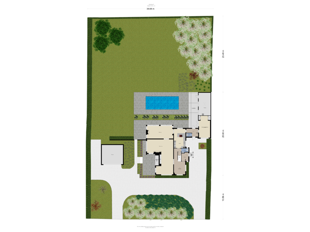 Bekijk plattegrond van Begane Grond_Tuin van Herenweg 13