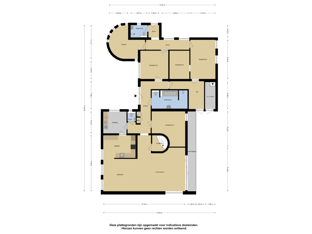 Bekijk plattegrond van Begane Grond van Lijster 32