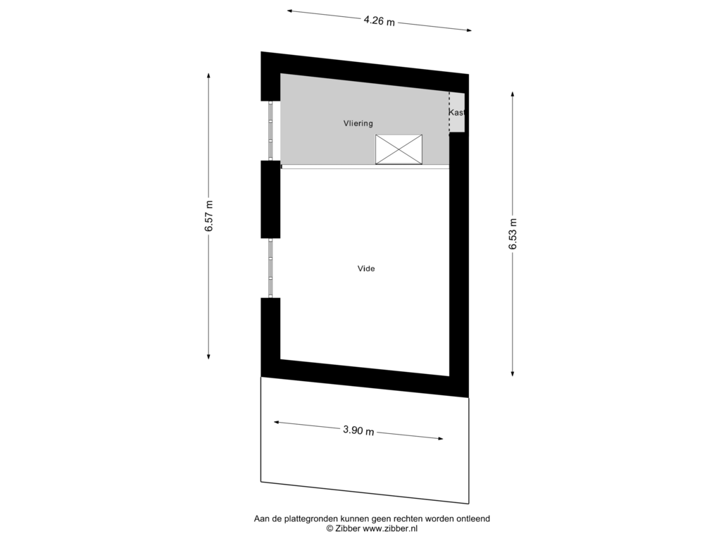 Bekijk plattegrond van Vliering van Dennenmark 9