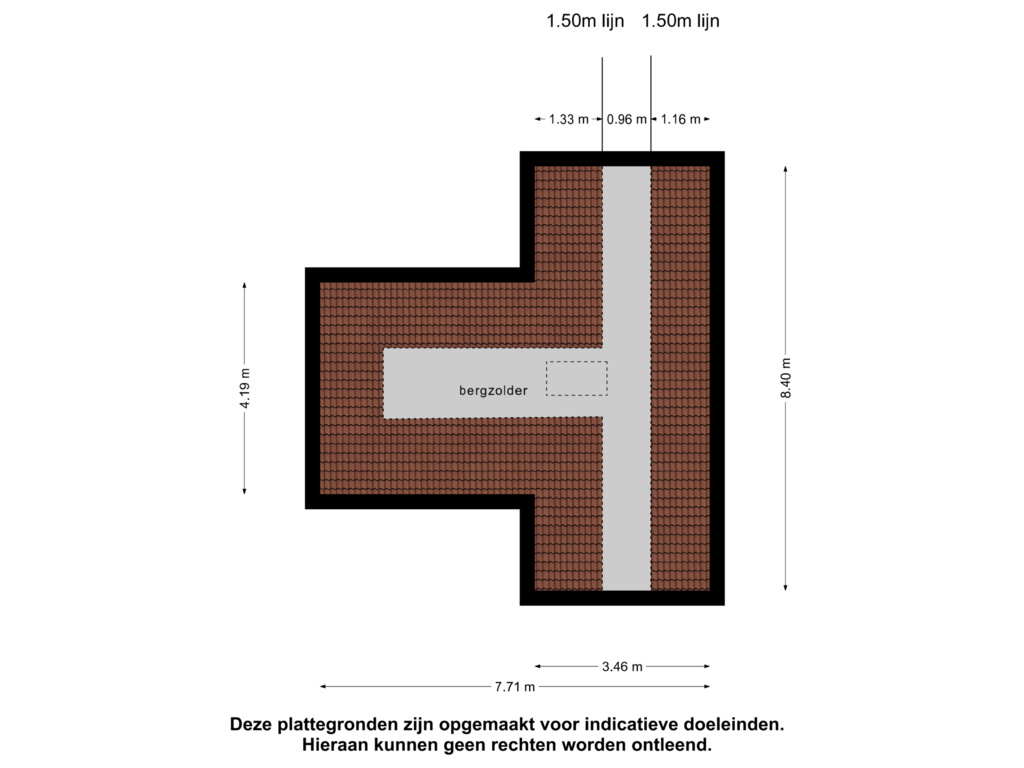 Bekijk plattegrond van 2e verdieping van Grotestraat 11