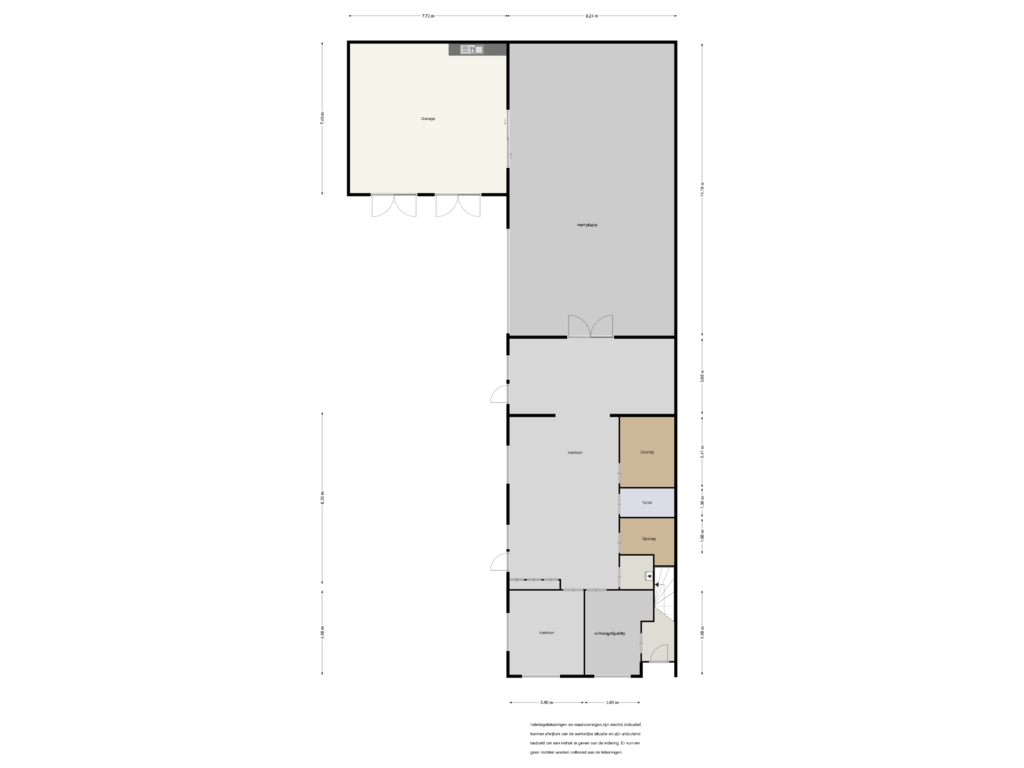 Bekijk plattegrond van begane grond van M. Beenstraat 16