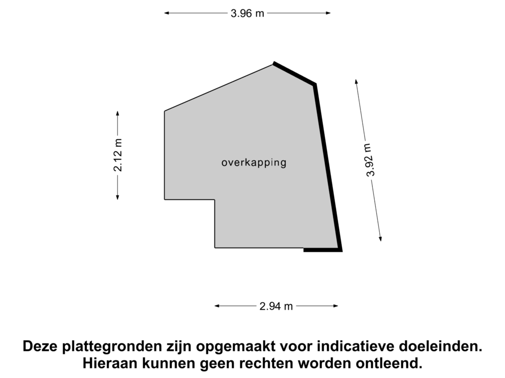 View floorplan of Overkapping of Muntweg 20