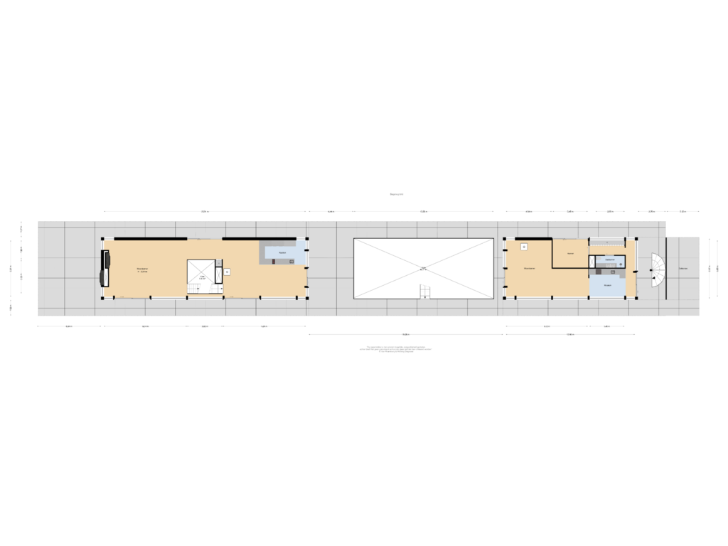 Bekijk plattegrond van Begane grond van Brinkhorsterweg 1