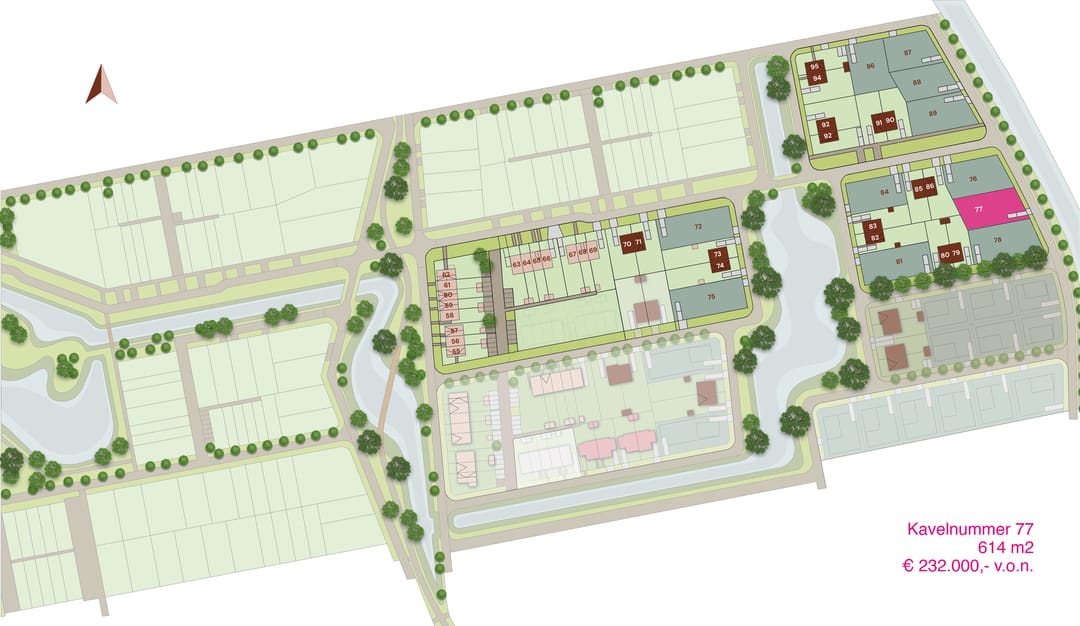 Foto 7 van Vrije kavel NoorderHorizon te Zuidhorn (Bouwnr. 77)