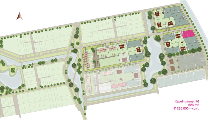 Foto 7 van Vrije kavel NoorderHorizon te Zuidhorn (Bouwnr. 76)