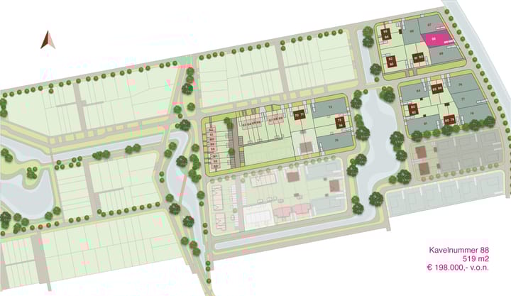 Foto 7 van Vrije kavel NoorderHorizon te Zuidhorn (Bouwnr. 88)