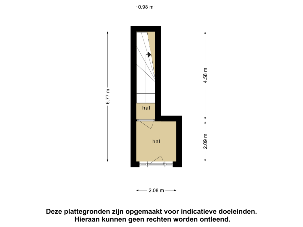 Bekijk plattegrond van Begane grond van Thomsonlaan 14