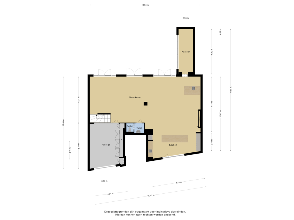 Bekijk plattegrond van Begane grond van Symonszstraat 41