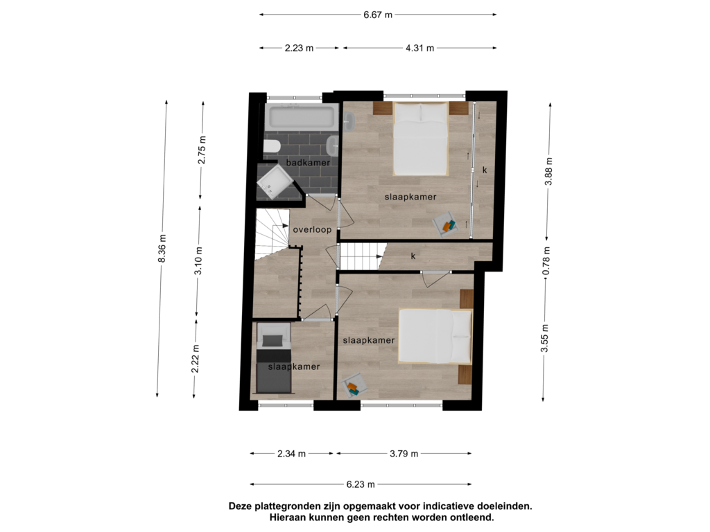 Bekijk plattegrond van 1e verdieping van Herengracht 84