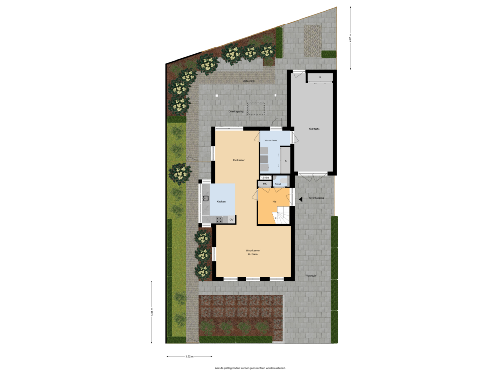 View floorplan of Situatie of Molenparkweg 37