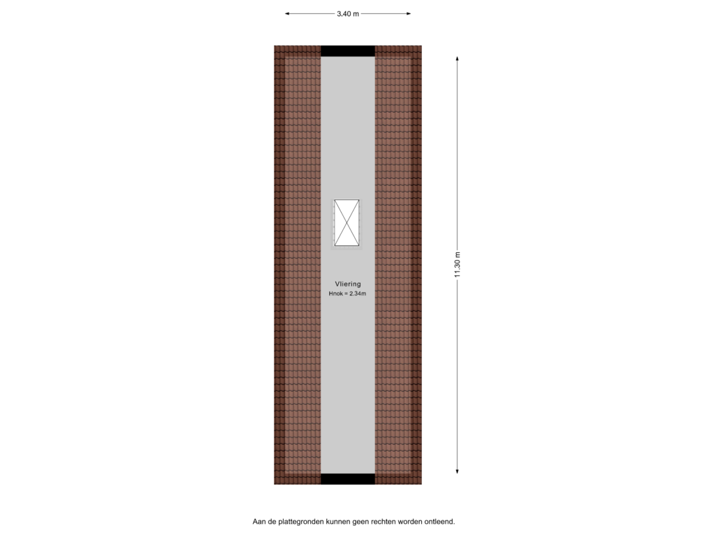 View floorplan of 2e Verdieping of Molenparkweg 37