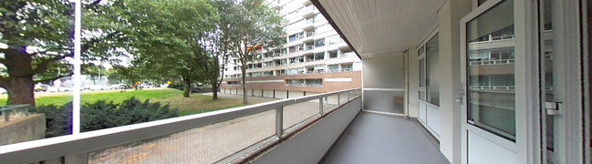 Bekijk 360° foto van balkon van 's-Lands werf 111