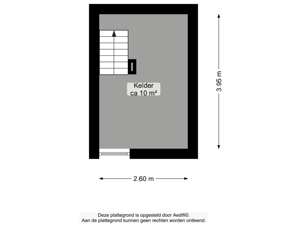 Bekijk plattegrond van Kelder van Langgrafweg 2