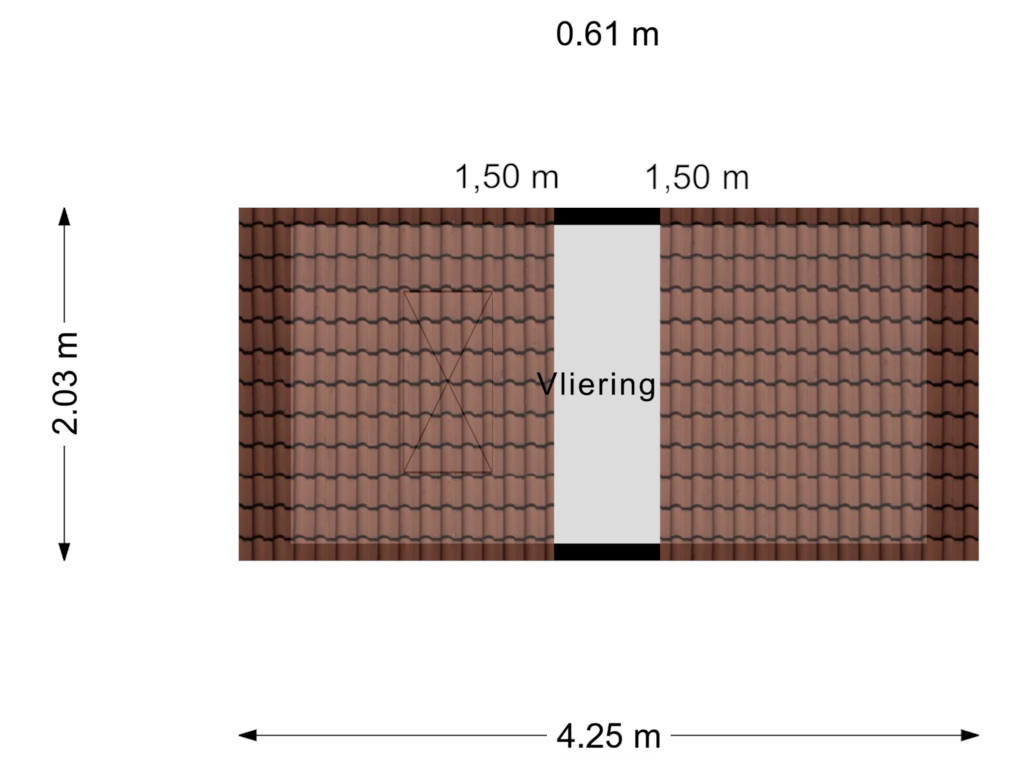 Bekijk plattegrond van Vliering van Veerweg 50-012