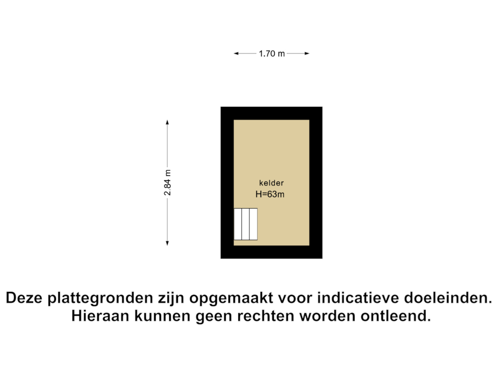 Bekijk plattegrond van Kelder van Mientweg 46