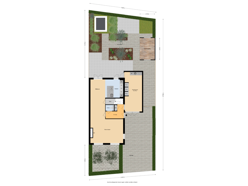 Bekijk plattegrond van Situatie van Beekweide 26