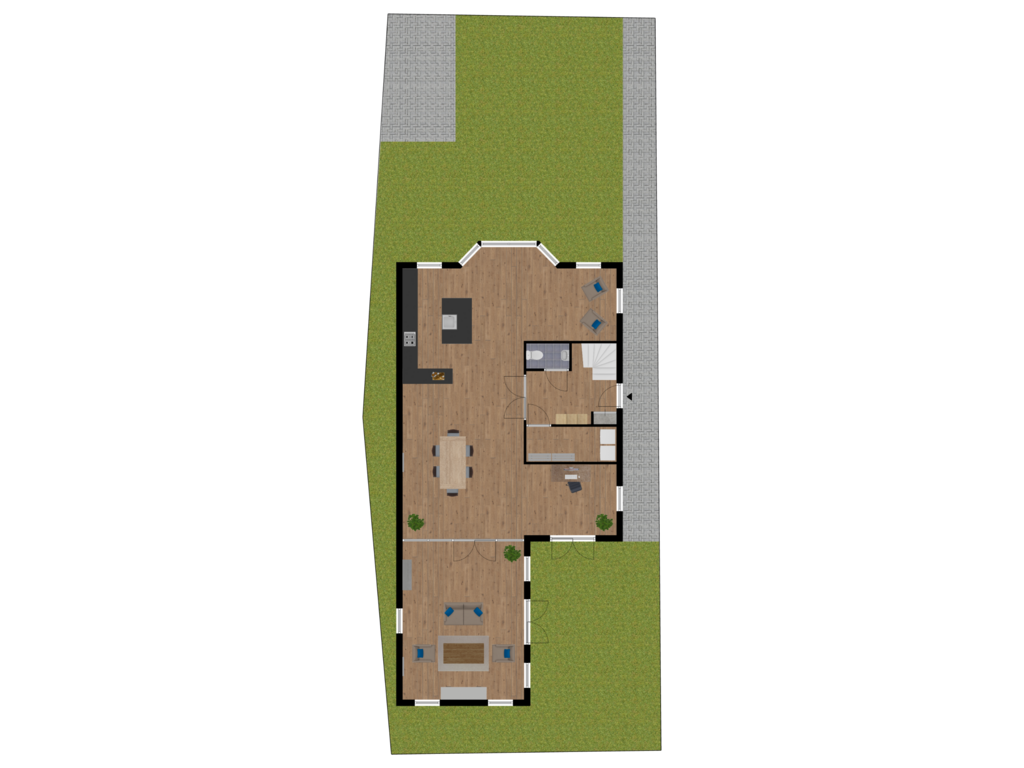 Bekijk plattegrond van Situatie van Den Ilp 58