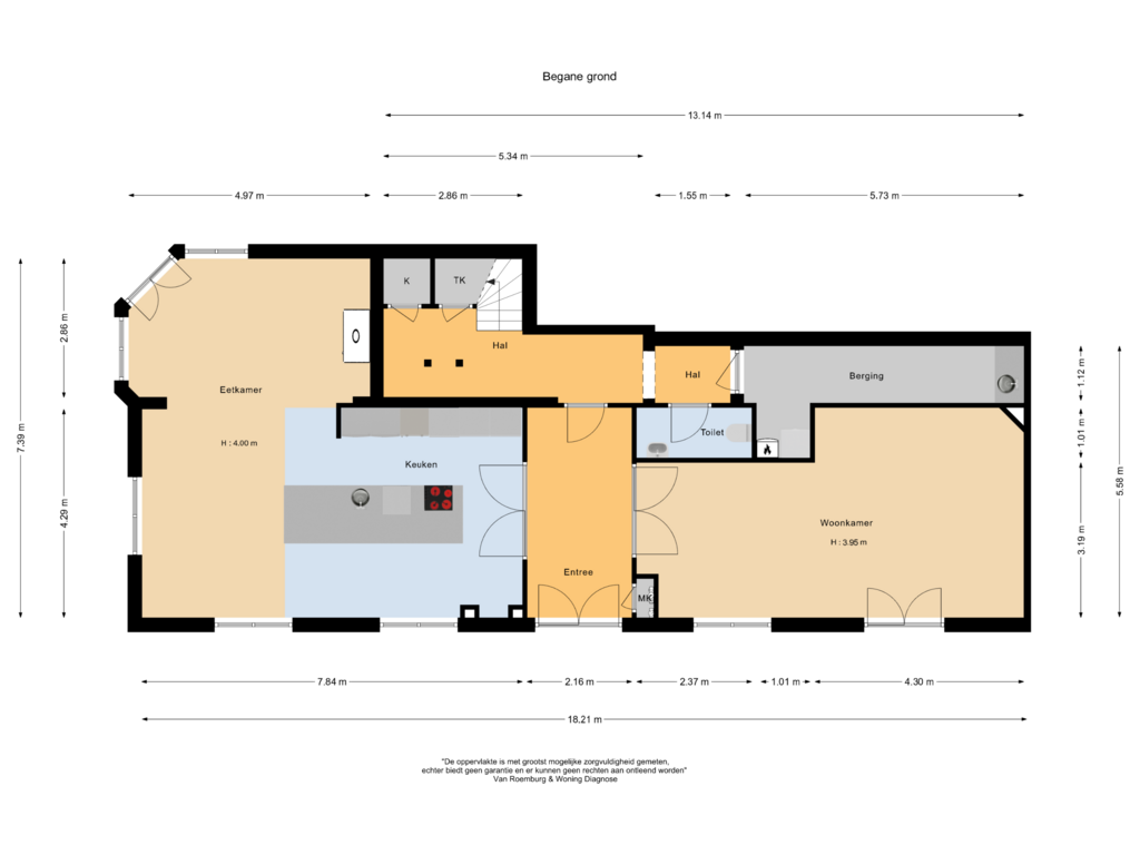 Bekijk plattegrond van Begane grond van Coen Cuserhof 43