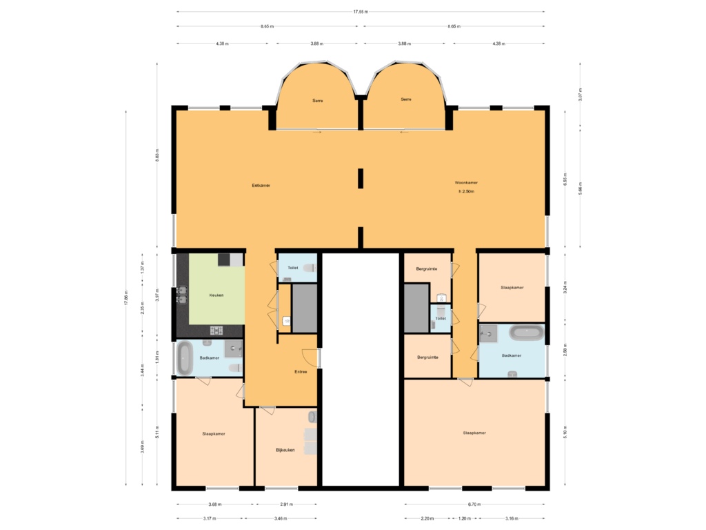 Bekijk plattegrond van Etage van Zwolsestraat 9-B