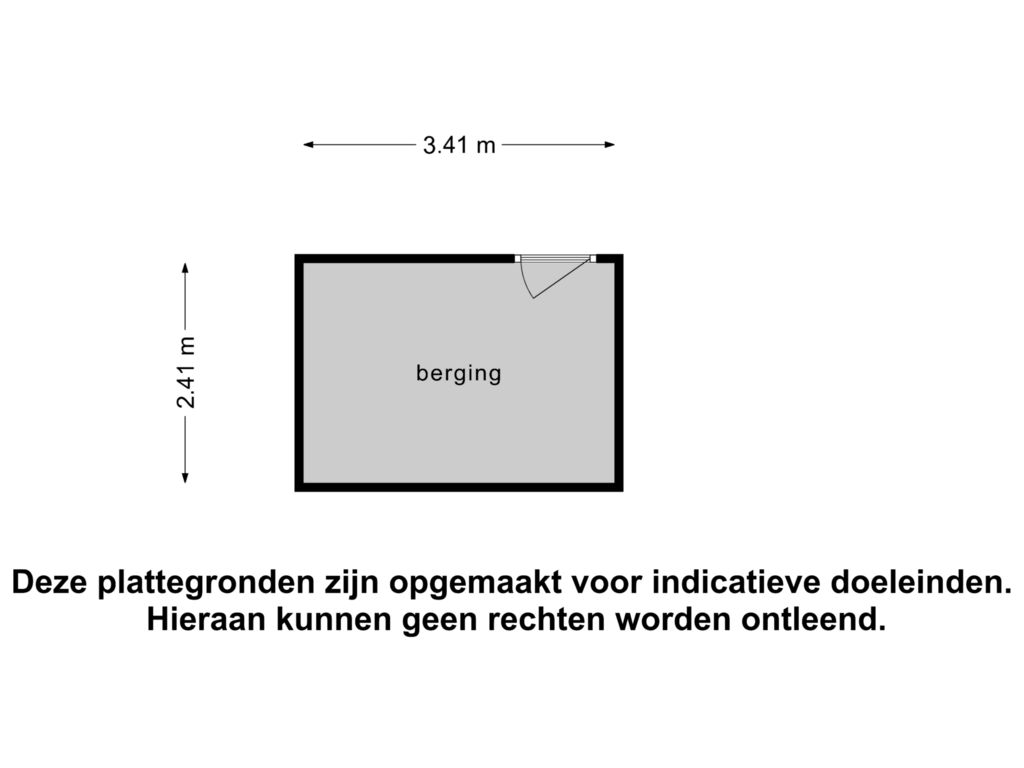 Bekijk plattegrond van Berging van Abdijtuinen 519