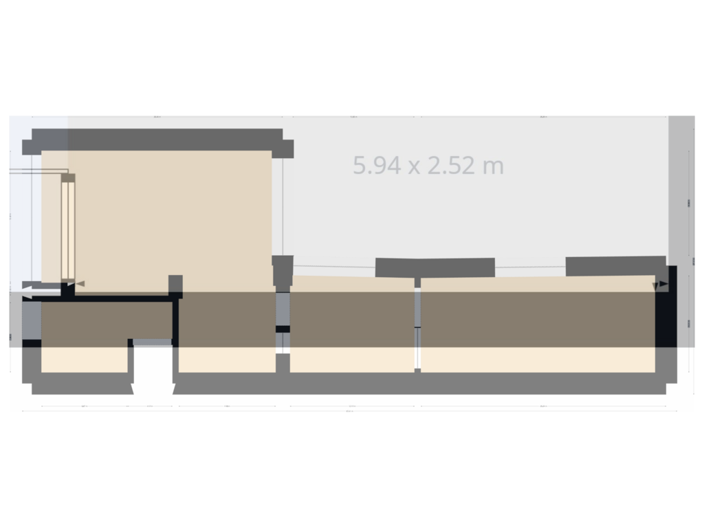 Bekijk plattegrond van First floor van Marijkestraat 5