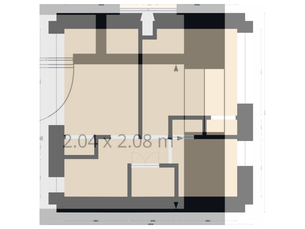 Bekijk plattegrond van Floor 1 van Marijkestraat 5