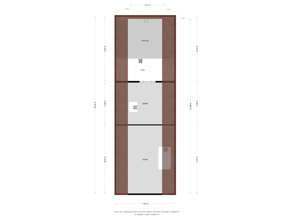 Bekijk plattegrond van Zolder van Oude Goorseweg 13