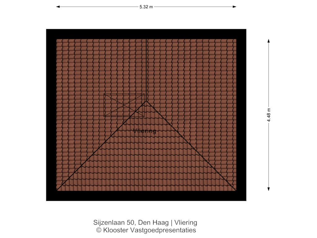 Bekijk plattegrond van Vliering van Sijzenlaan 50