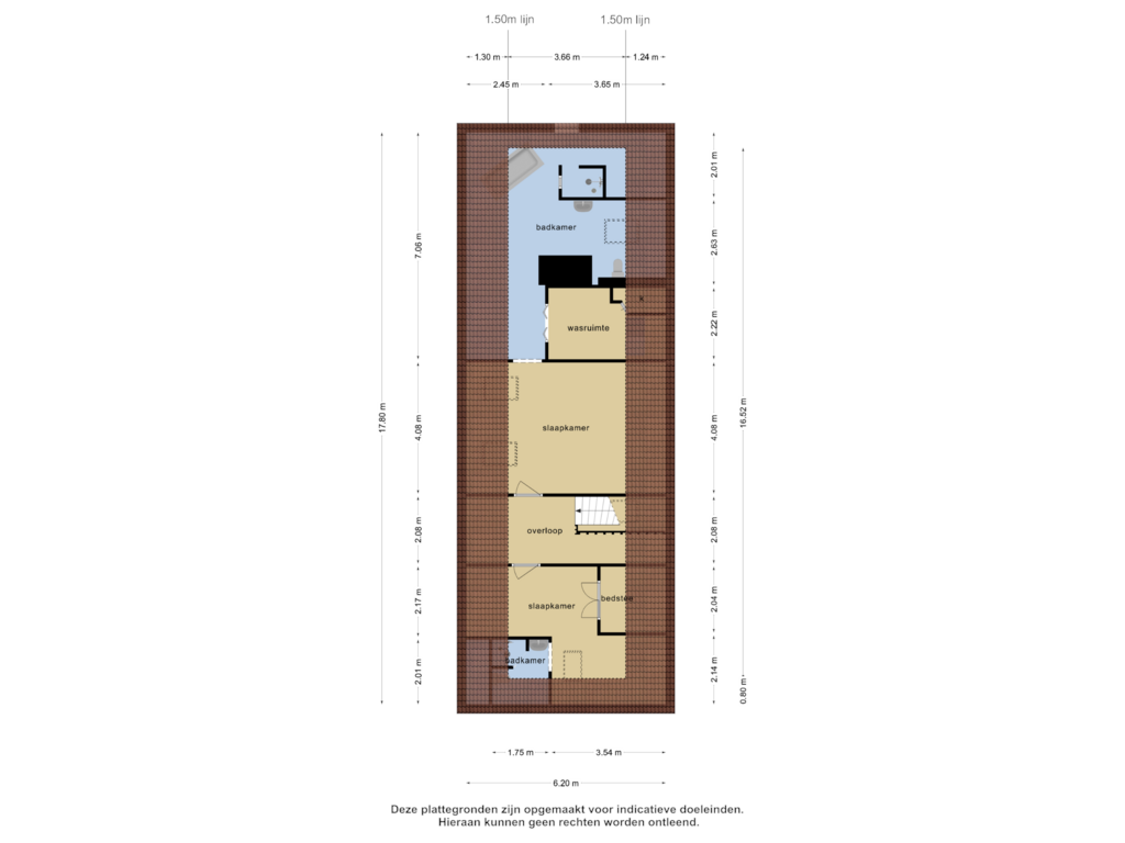 Bekijk plattegrond van 1e verdieping van Kaathoven 3