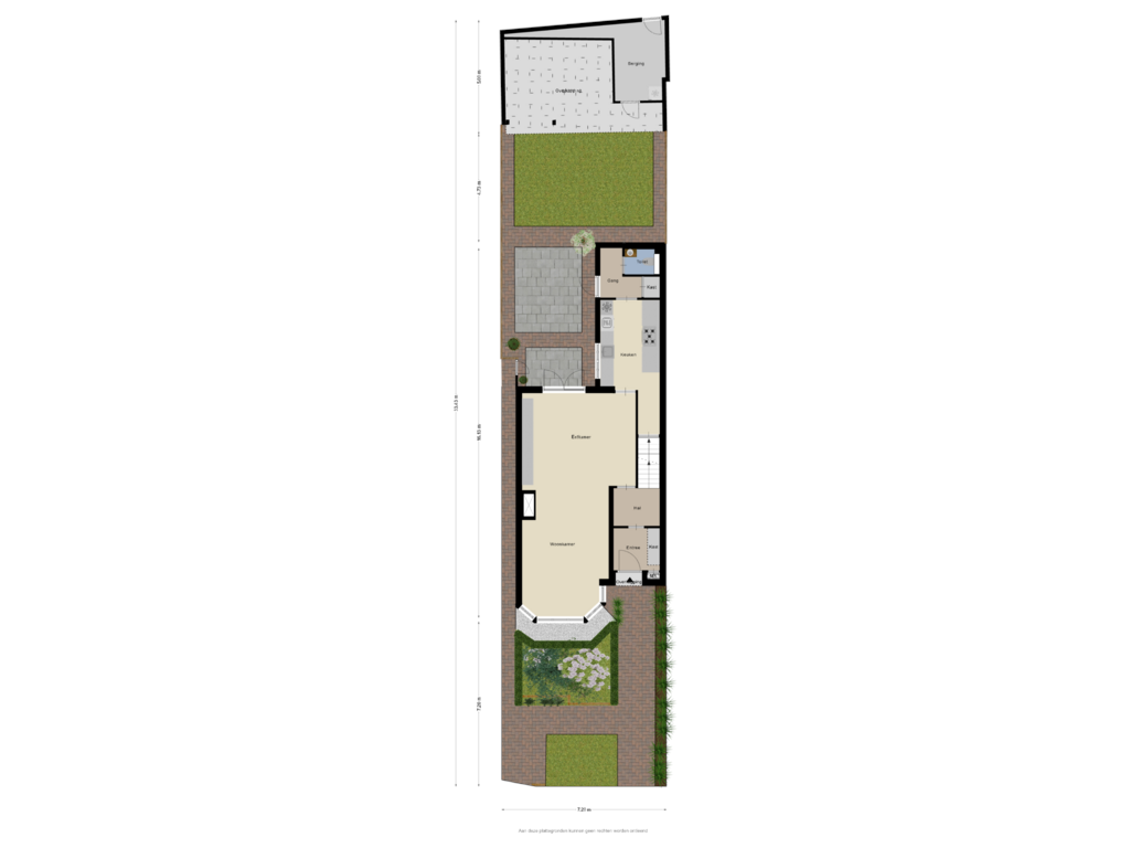 Bekijk plattegrond van Begane Grond Tuin van Hertog Hendrikstraat 24