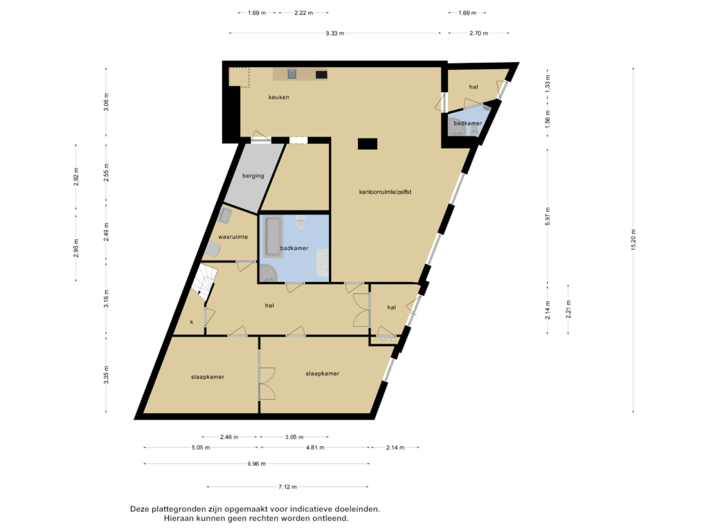 View floorplan of 1_Begane grond of Keetsteeg 1