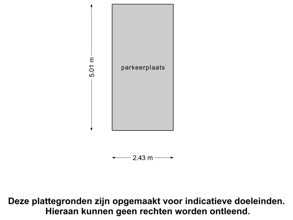 View floorplan of 3_Parkeerplaats of Keetsteeg 1