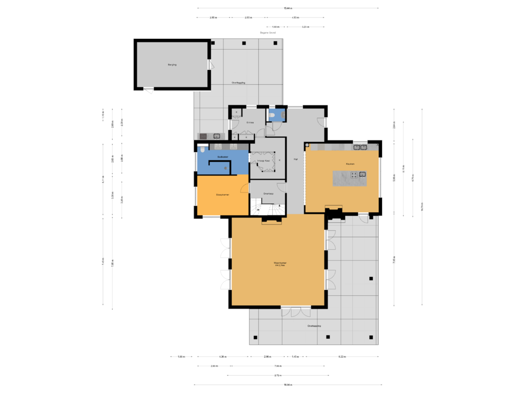 Bekijk plattegrond van Begane Grond van Vleysmanlaan 9