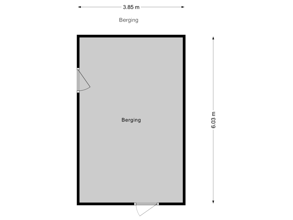 Bekijk plattegrond van Berging van Vleysmanlaan 9