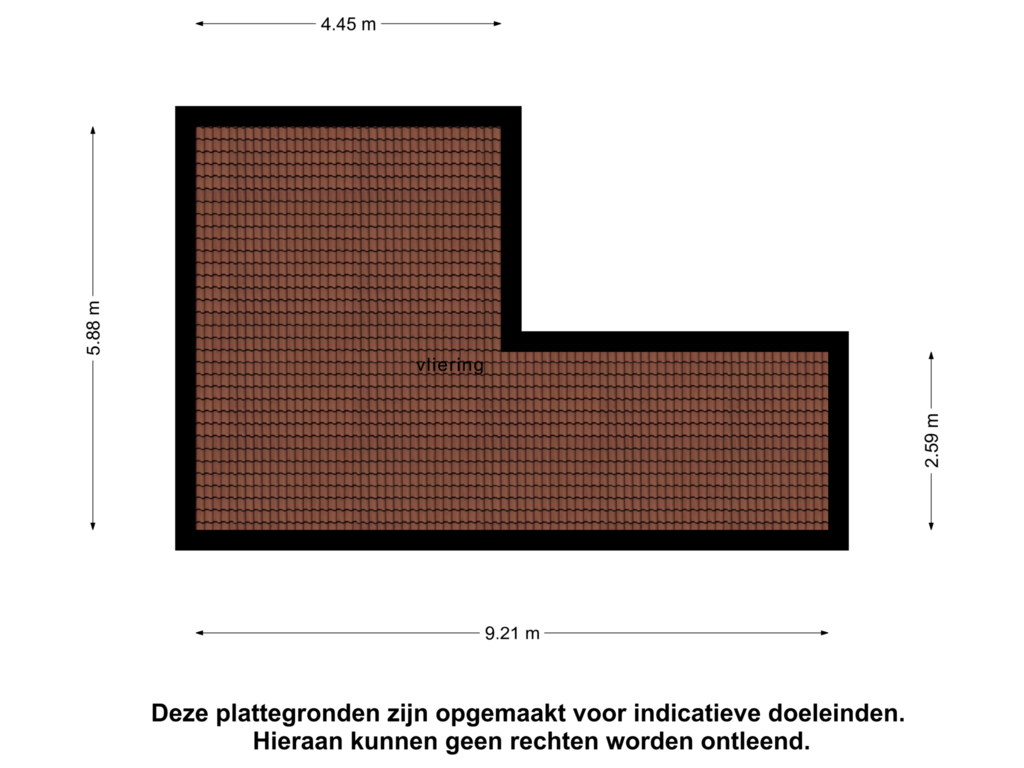 Bekijk plattegrond van Vliering van Dorpstraat 7