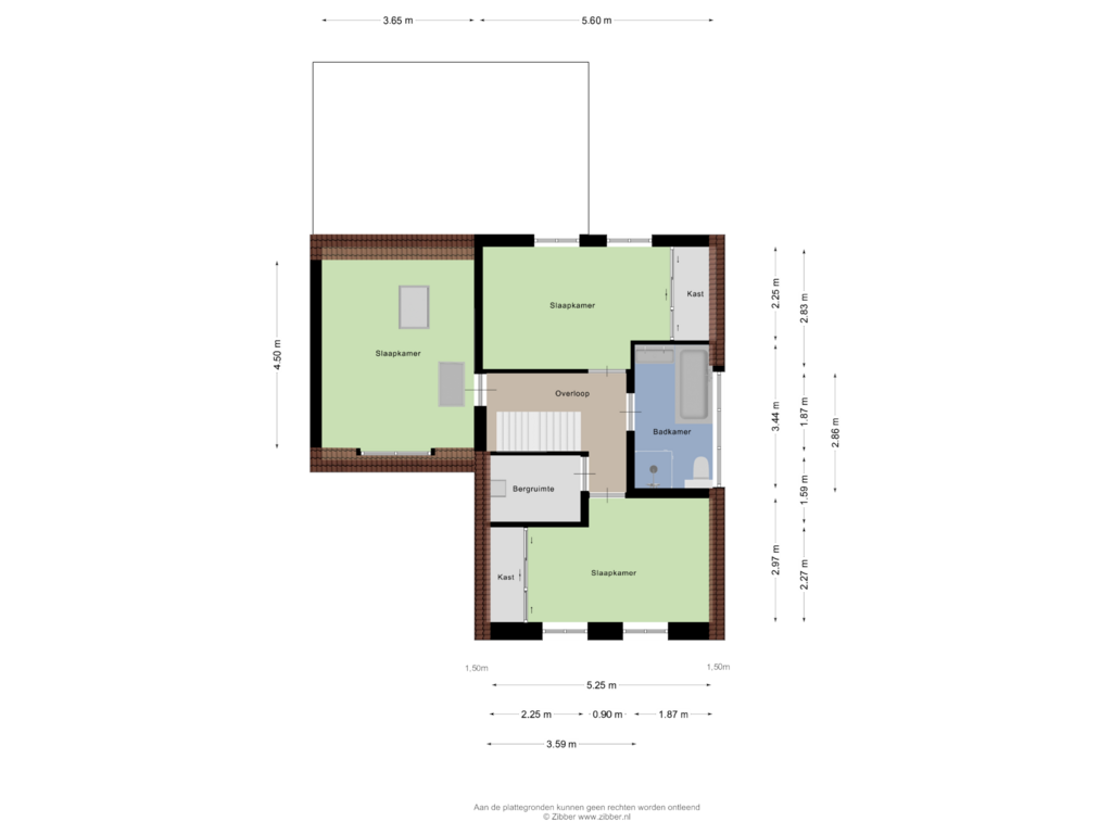 Bekijk plattegrond van Eerste Verdieping van Burgemeester van Gilshof 6